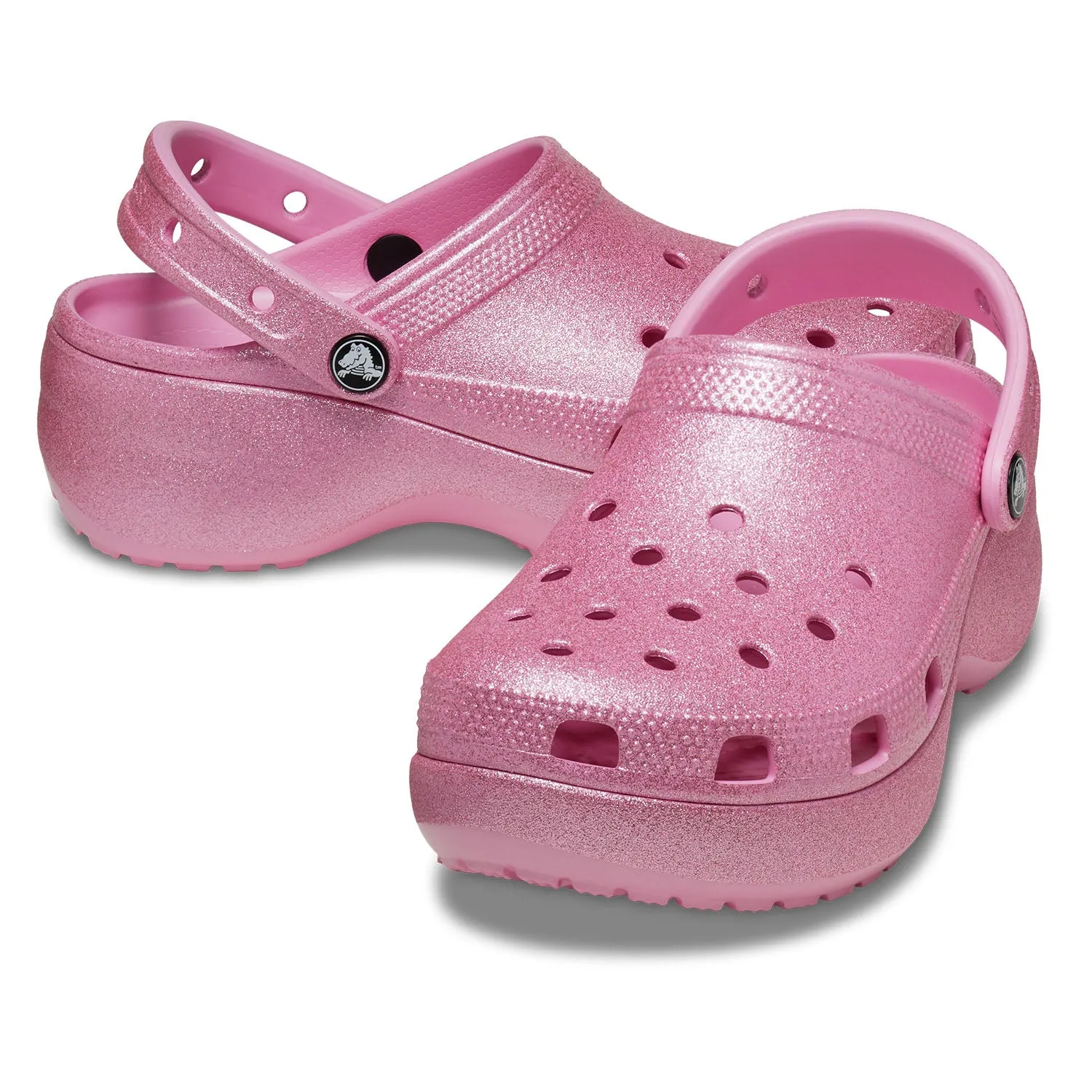 Classic Platform Glitter Clog Womens